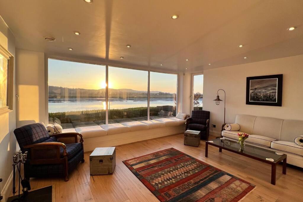 Shorepark - Waterfront Cottage With Stunning Views Dumfries Eksteriør bilde