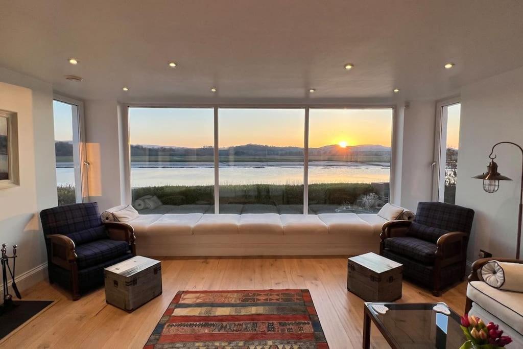Shorepark - Waterfront Cottage With Stunning Views Dumfries Eksteriør bilde